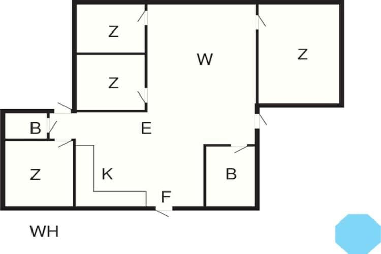 8 Person Holiday Home In Ansager 外观 照片