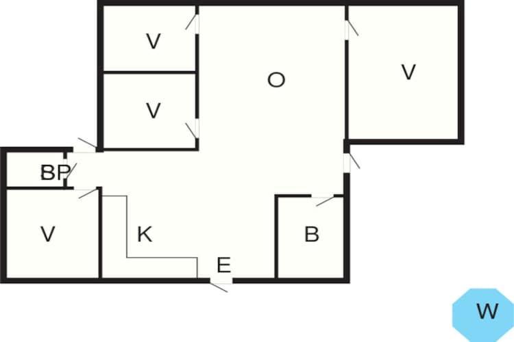 8 Person Holiday Home In Ansager 外观 照片